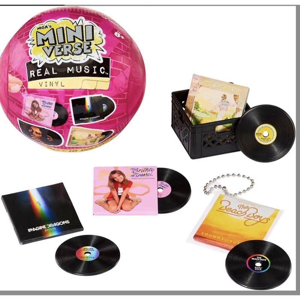 MGA's Miniverse Real Music Vinyl Assortment Capsule Preorder NEW